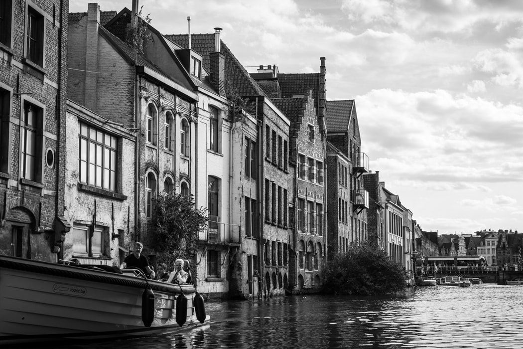 Gent een stad aan het water