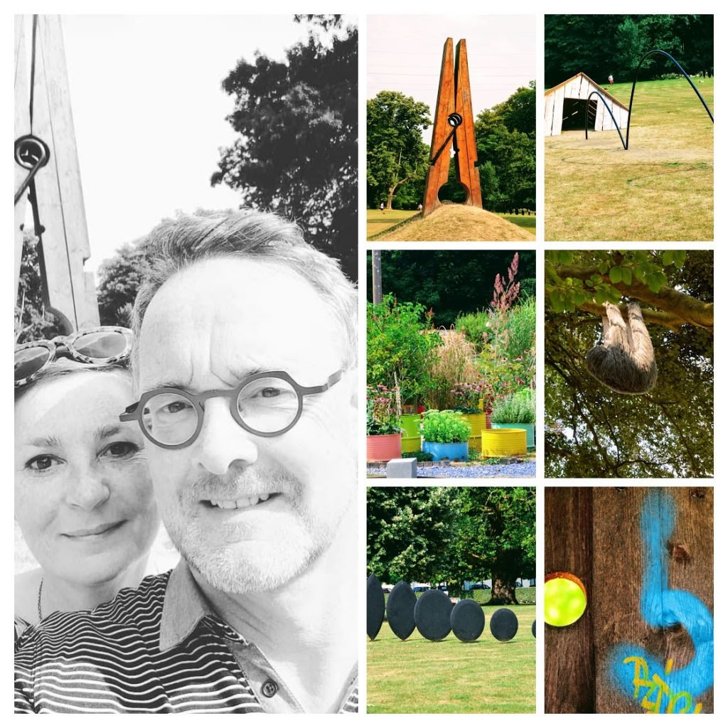 Kunst in parc Hauster